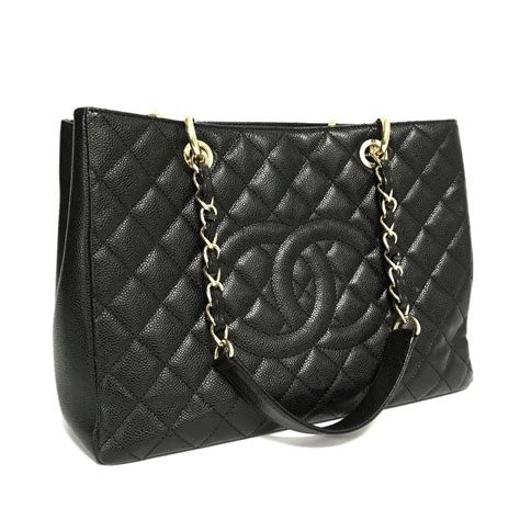 chanel gst made in france|Chanel quilted shopping tote.